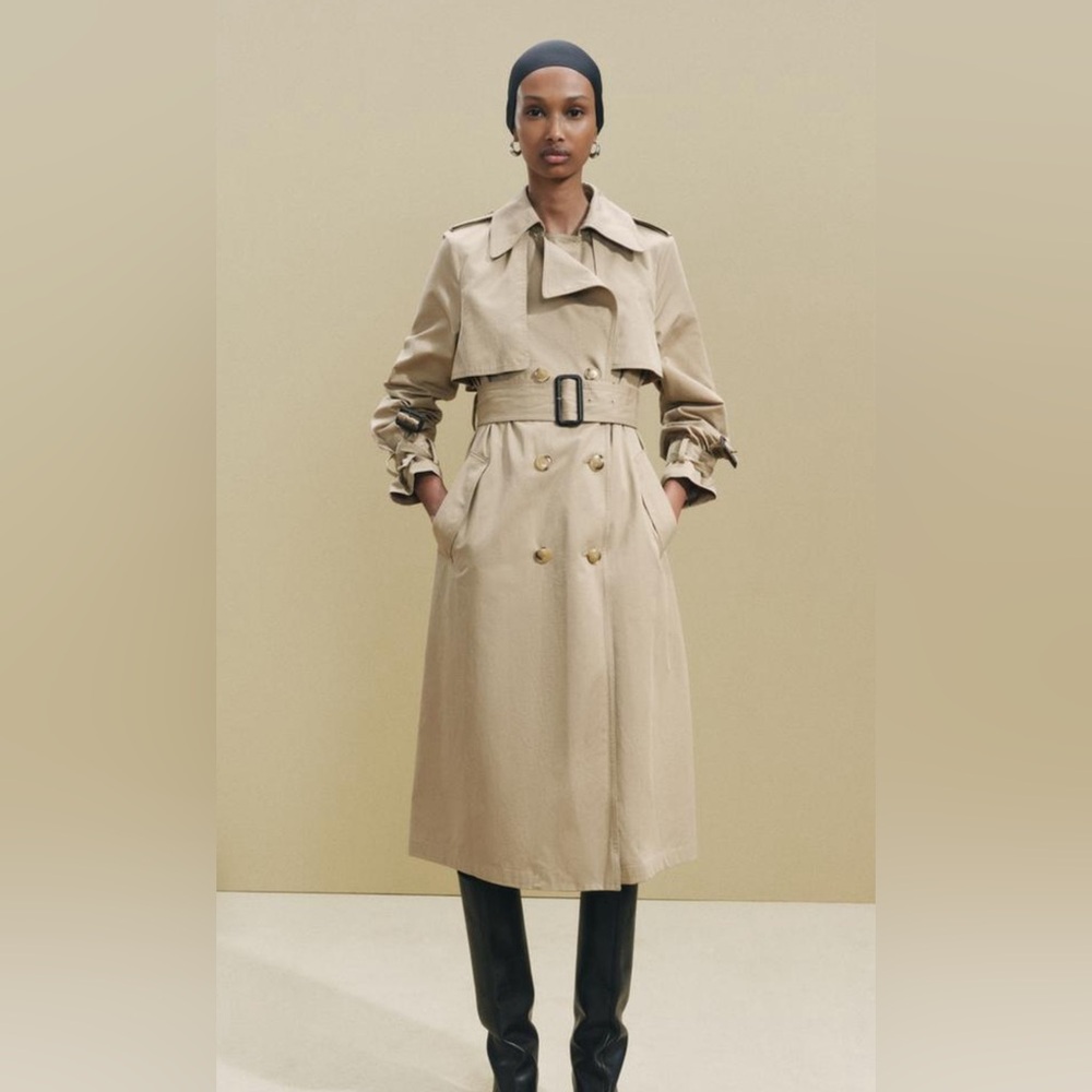 Zara Tan Trench Coat